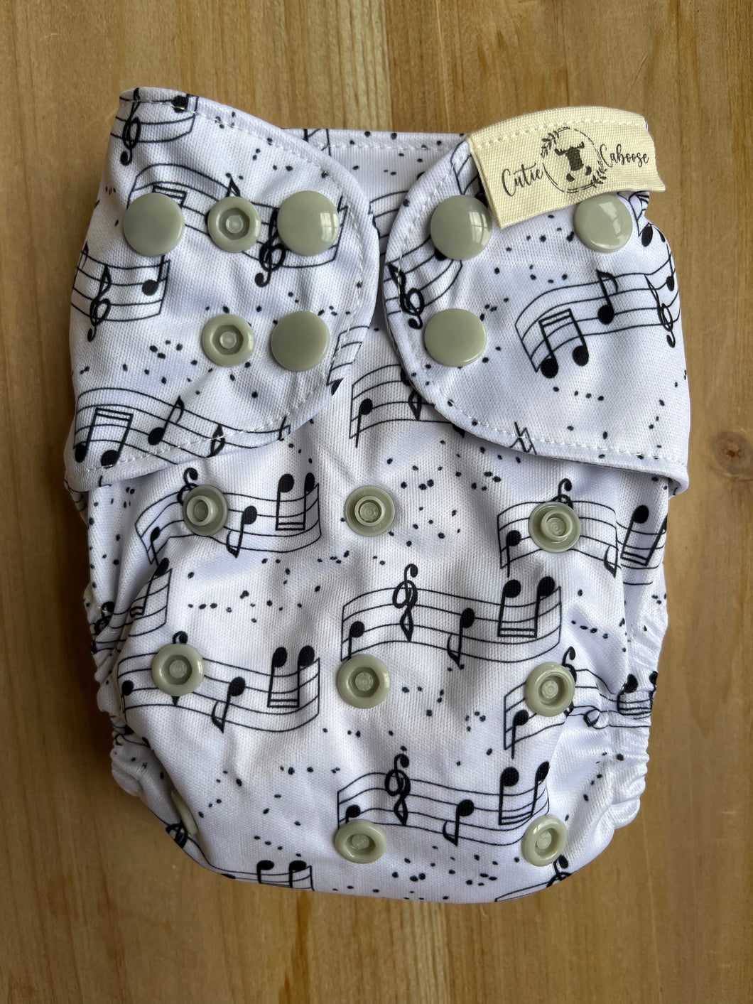 Sheet Music Newborn Pocket Diaper