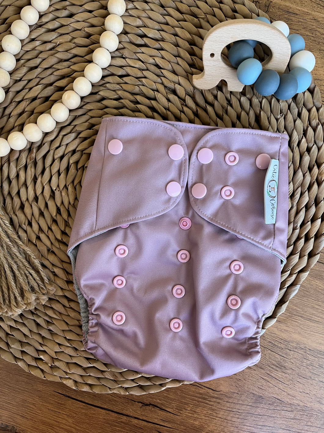 Pretty In Pink OS Pocket Diaper
