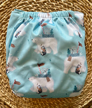 Load image into Gallery viewer, North Pole Pocket Diaper
