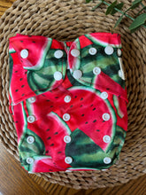 Load image into Gallery viewer, Watermelon One Size Pocket Diaper
