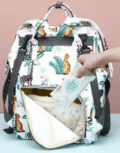Load image into Gallery viewer, Boho Rainbow Diaper Bag
