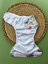 Load image into Gallery viewer, Fire Engine Pocket Diaper
